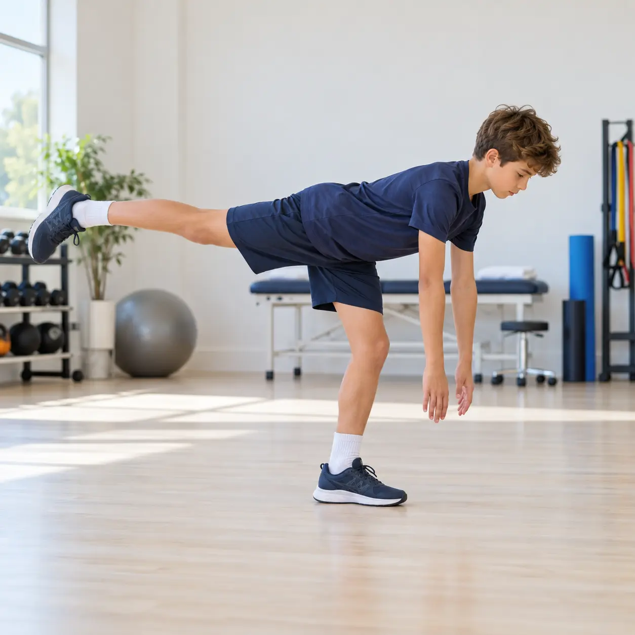 A calm body and movement exercise: Single-Leg RDL