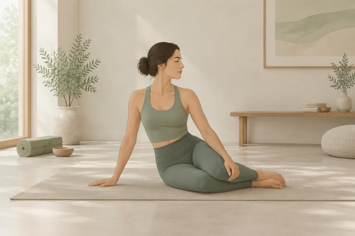 A calm body and movement exercise: 90/90 Hip Switches